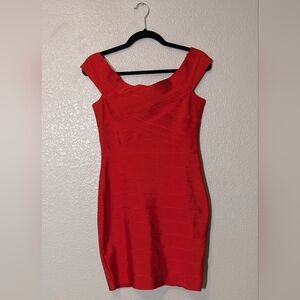 WOW Couture Red Bandage Dress